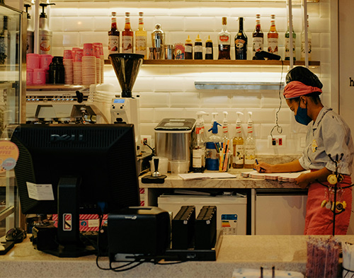 IT team managing servers and data for small business technology solutions.